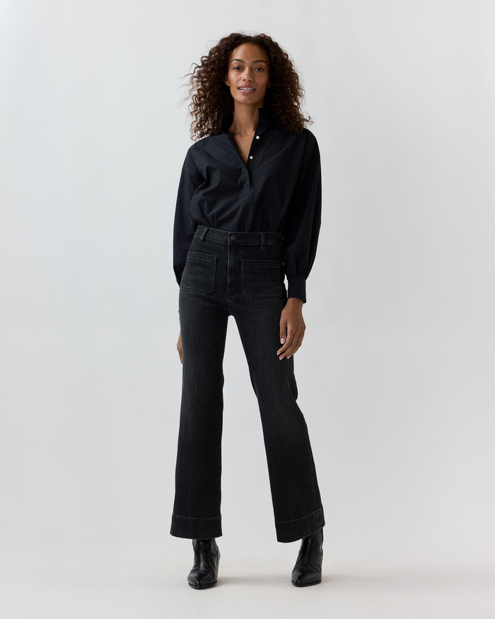 St Monica Jean in Washed Black