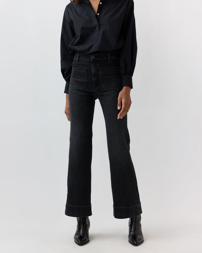 St Monica Jean in Washed Black