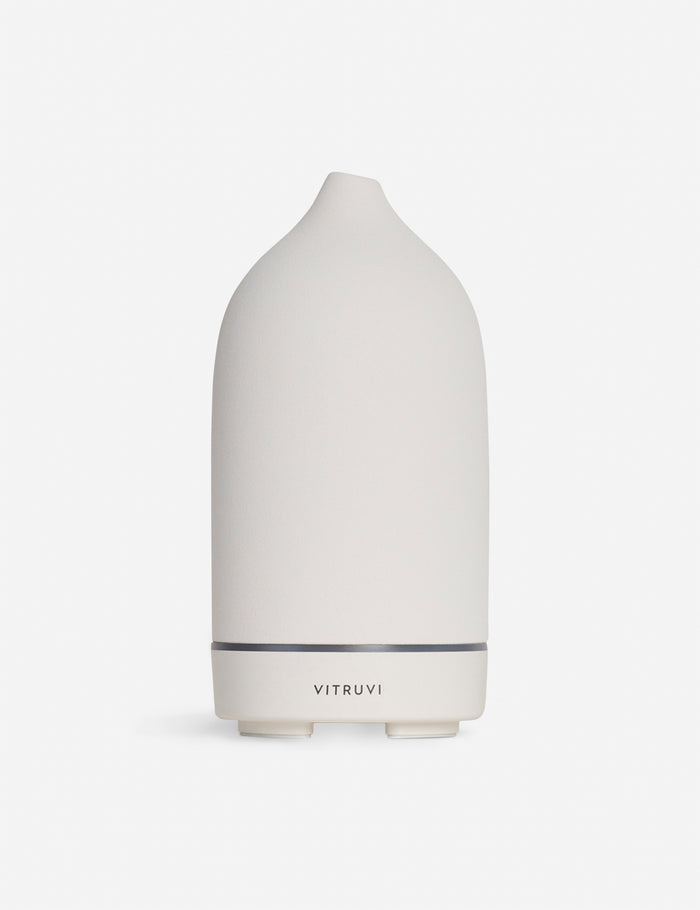 #color::white | White Stone Diffuser by Vitruvi