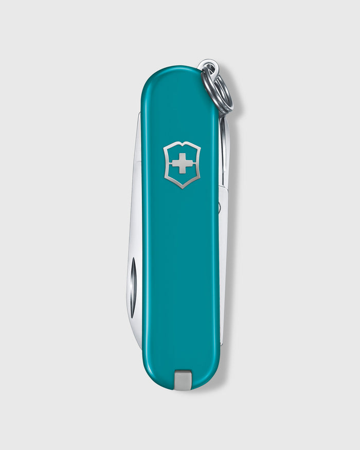 Swiss Army Knife in Mountain Lake