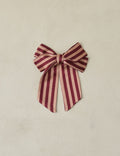 Talcott Striped Wreath Bow