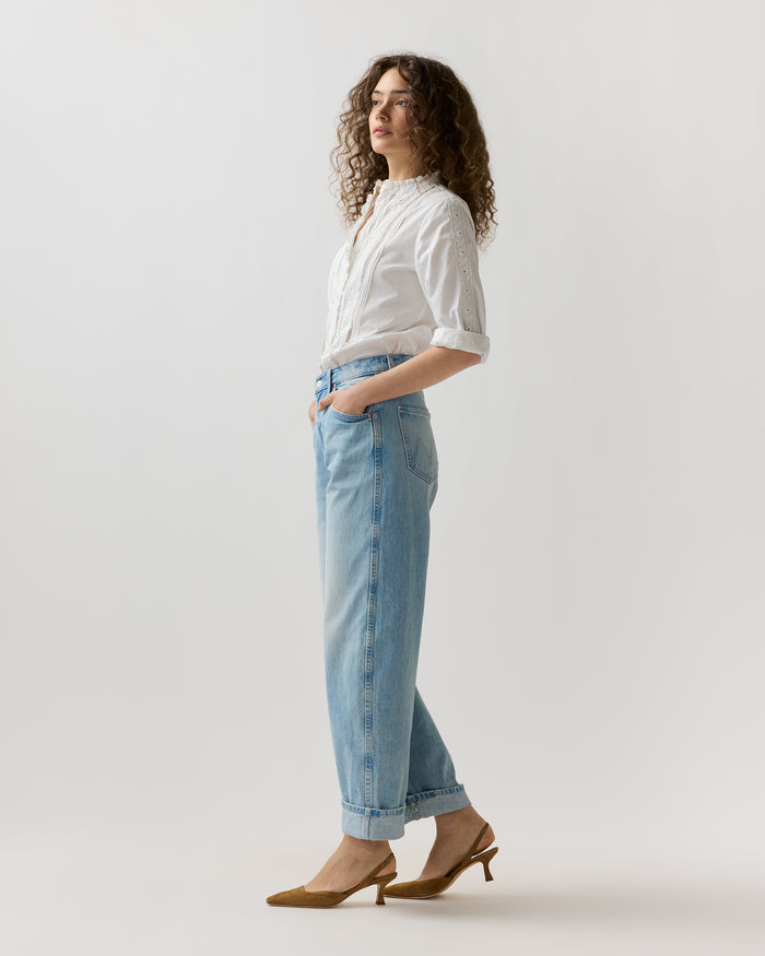The Delinquent Ankle Cuff Jean in Out Of This World