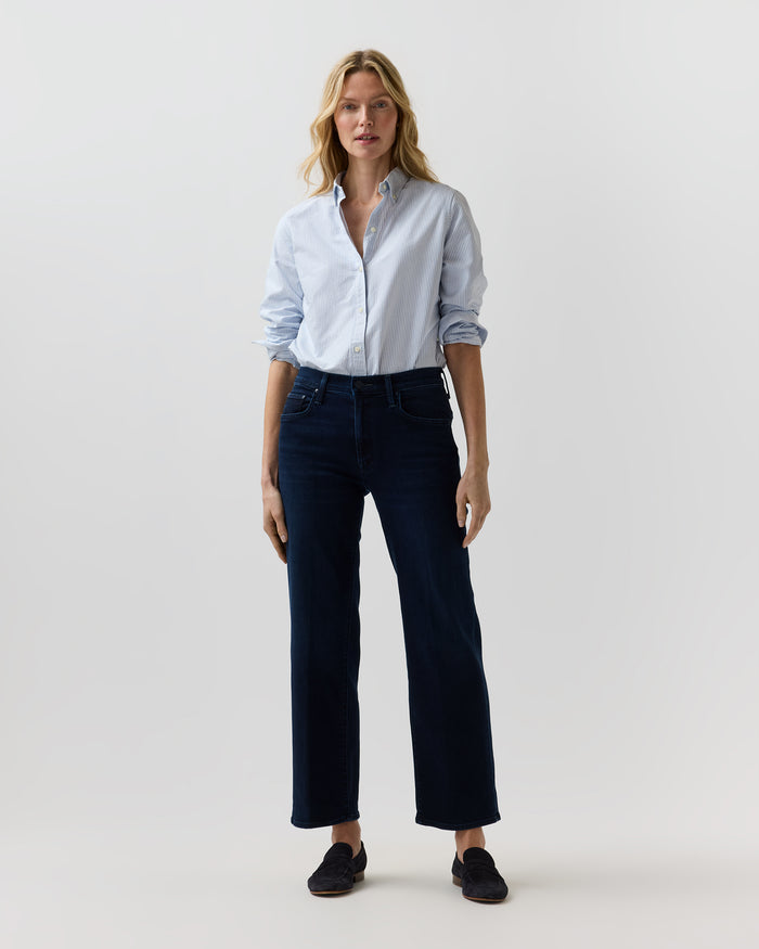 The Mid Rise Rambler Zip Ankle Jean in Chip On My Shoulder