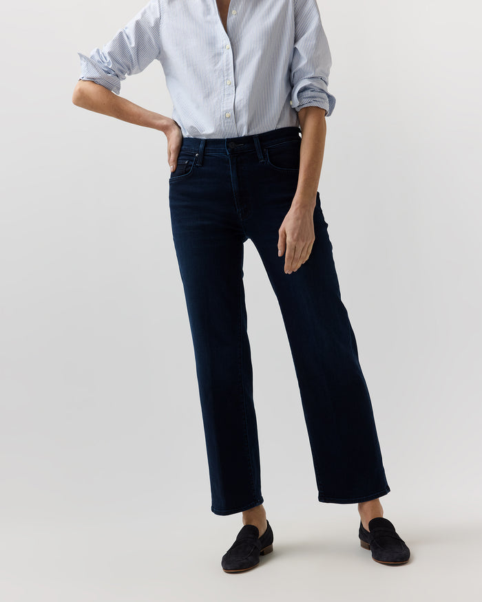 The Mid Rise Rambler Zip Ankle Jean in Chip On My Shoulder