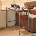 Thomasin 76cm Mobile Iron Leg Study Desk/Computer Table With Storage