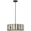 Tiffany Style 20wide Striped Art Glass Pendant Light