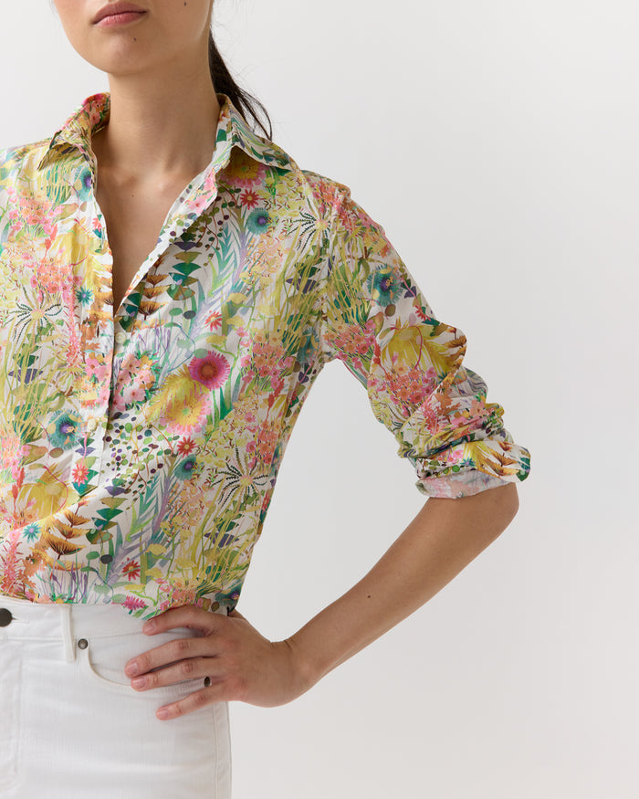 Tomboy Popover Shirt in Multi Tresco Liberty Fabric