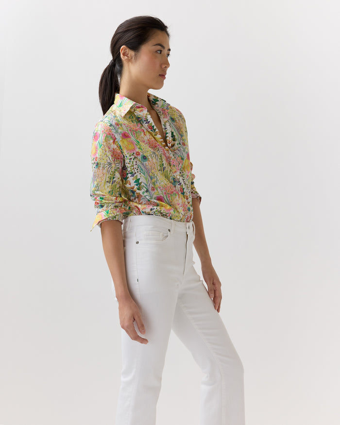 Tomboy Popover Shirt in Multi Tresco Liberty Fabric