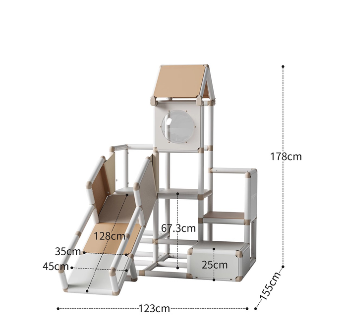Toy Baby Slide/ Climbing Structures for Kids & Toddlers- All-in-One/Kids Construction Kits