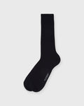 Trouser Dress Socks in Navy Extra Fine Merino