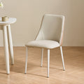 Truax 45cm Armless Carbon Steel Frame Dining Chair with Upholstered Seat Cushion For Home
