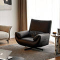 Vera Single Sofa Lazy Sofa Chair/Footrest 360-degree Swivel & Adjustable Backrest
