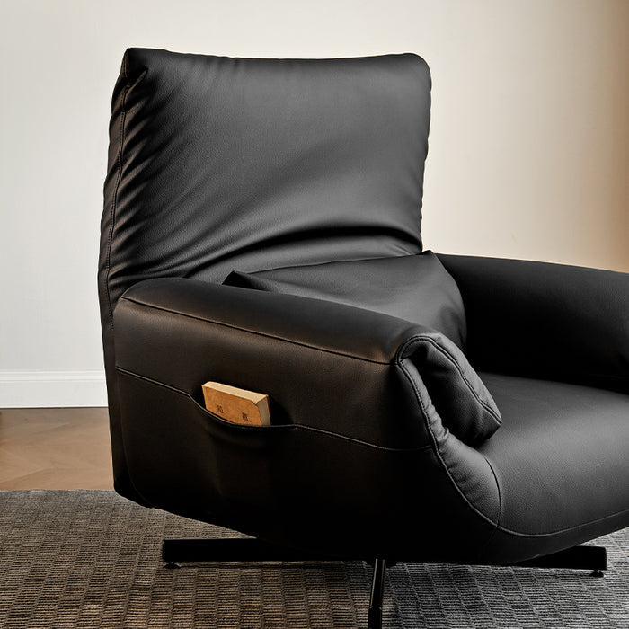 Vera Single Sofa Lazy Sofa Chair/Footrest 360-degree Swivel & Adjustable Backrest