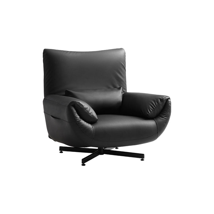 Vera Single Sofa Lazy Sofa Chair/Footrest 360-degree Swivel & Adjustable Backrest