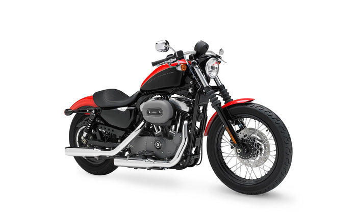 Viking Iron Born Drag Handlebar For Harley Sportster 1200 Nightster XL1200N Chrome Handlebar on Bike @expand