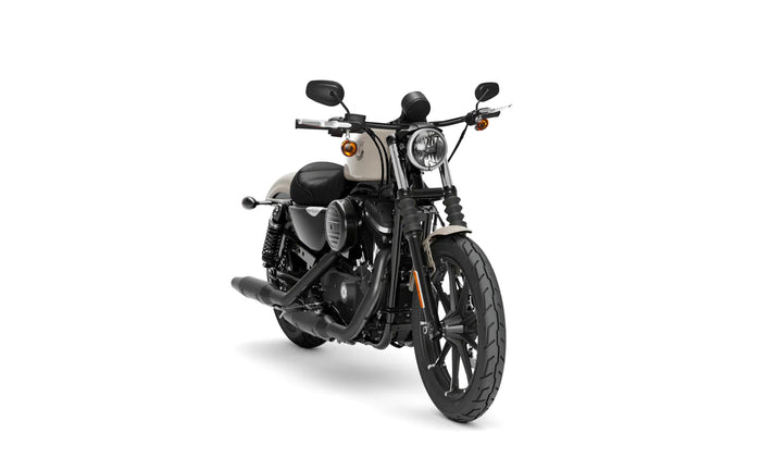 Viking Iron Born Drag Handlebar For Harley Sportster 883 Iron XL883N Gloss Black Handlebar on Bikes @expand