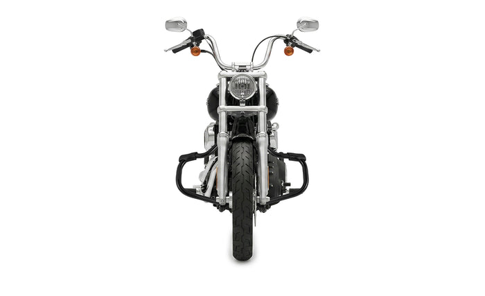 Viking Ironstrike Crash Bar for Harley Dyna Super Glide FXD/I Gloss Black @expand