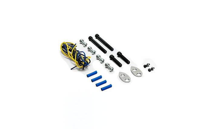 Viking License Plate And Turn Signal Relocation Kit For Harley Davidson Dyna Street Bob & Dyna Low Rider S All view @expand