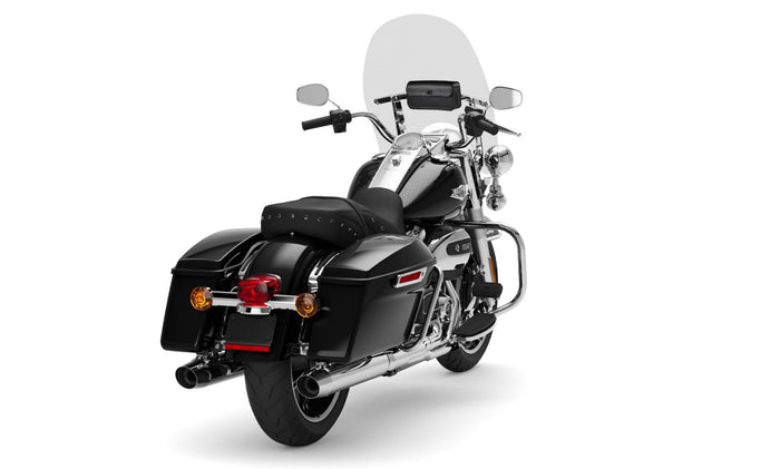 Viking Premium Motorcycle Windshield Bag on Bike @expand