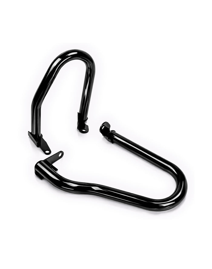 Viking Rampage Honda Rebel 1100 CMX1100 Crash Bar/ Engine Guard Gloss Black Side View