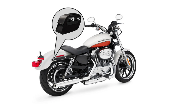 Viking Saddlebags Quick Disconnect System For Suzuki Intruder 1500 Product on Bike View @expand