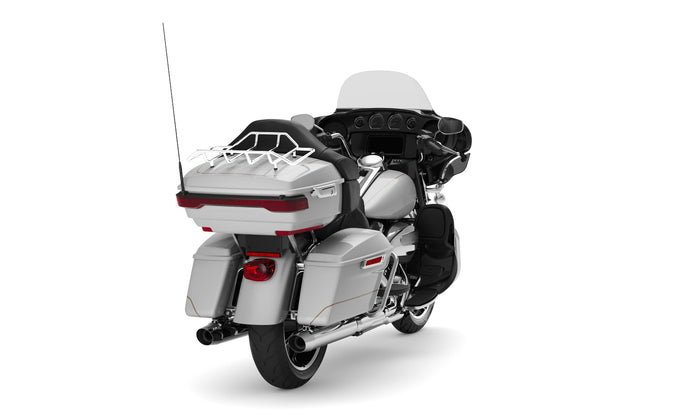 Viking Voyage Trunk Luggage Rack for Harley Road King Chrome on Bike @expand