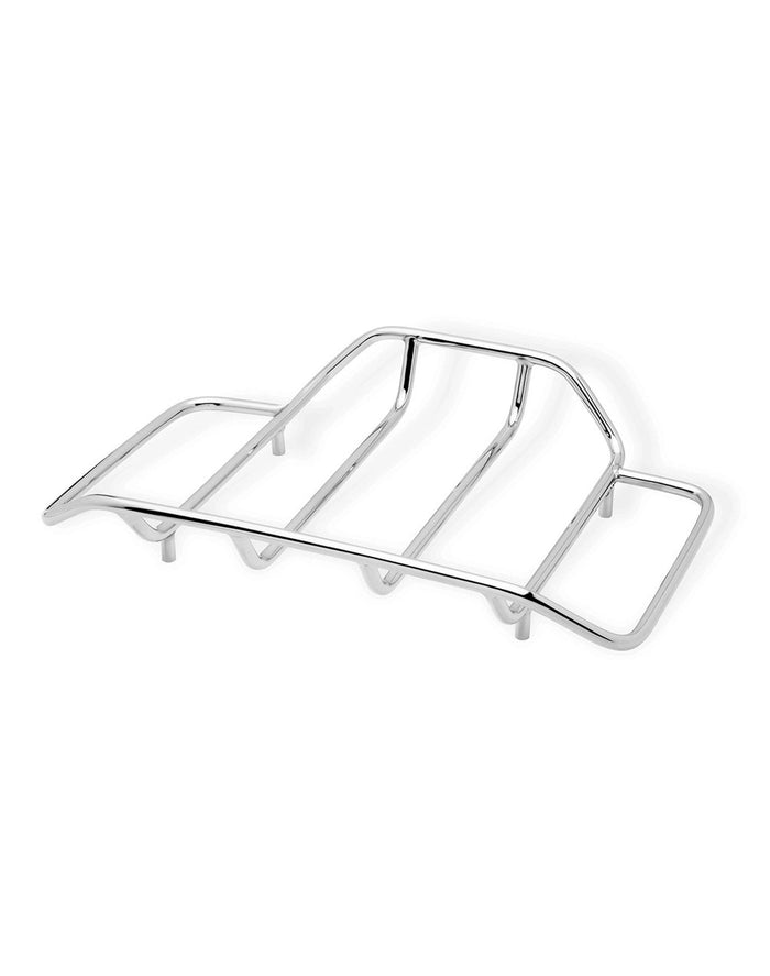 Viking Voyage Trunk Luggage Rack for Harley Road King Chrome Right Side View