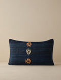 Vintage Lumbar Pillow No. 266, 12" x 20"