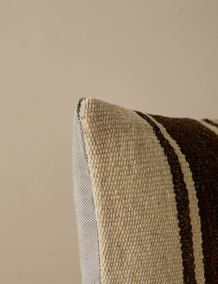 Vintage Lumbar Pillow No. 270, 12" x 20"