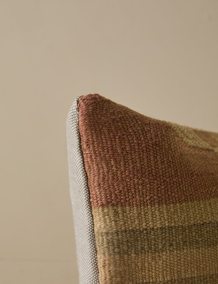 Vintage Lumbar Pillow No. 271, 12" x 20"