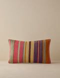 Vintage Lumbar Pillow No. 276, 12" x 20"