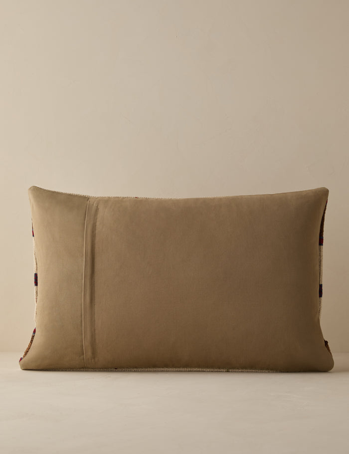 Vintage Lumbar Pillow No. 287, 16" x 24"