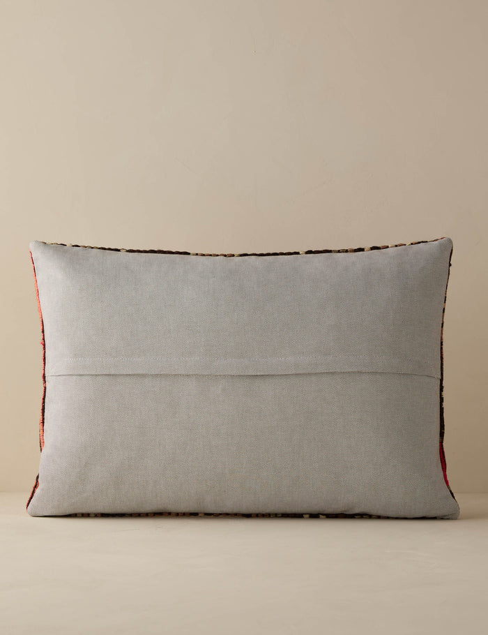 Vintage Lumbar Pillow No. 288, 16" x 24"