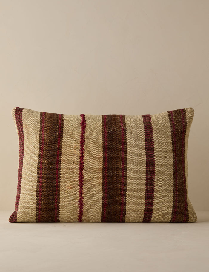 Vintage Lumbar Pillow No. 290, 16" x 24"