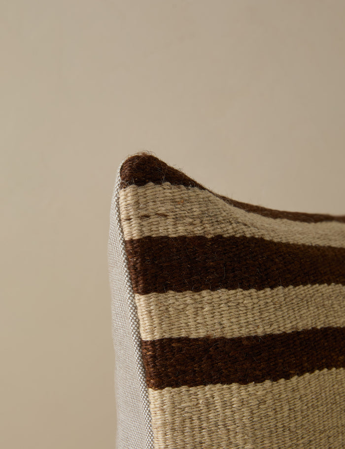 Vintage Lumbar Pillow No. 297, 16" x 24"
