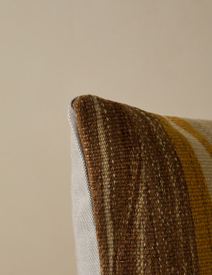 Vintage Lumbar Pillow No. 301, 16" x 24"