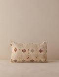 Vintage Lumbar Pillow No. 330, 12" x 20"