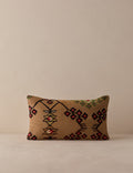 Vintage Lumbar Pillow No. 343, 12" x 20"