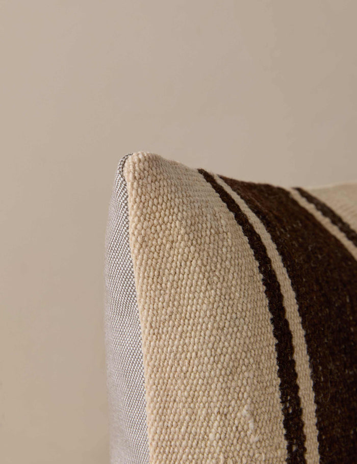 Vintage Lumbar Pillow No. 348, 12" x 20"