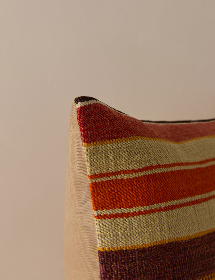 Vintage Lumbar Pillow No. 356, 16" x 24"