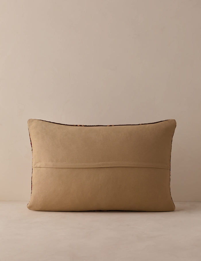 Vintage Lumbar Pillow No. 364, 16" x 24"