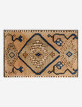 Vintage Turkish Hand-Knotted Wool Mini Rug No. 310, 1'5" x 2'2"