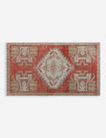 Vintage Turkish Hand-Knotted Wool Mini Rug No. 310, 1'6" x 2'11"