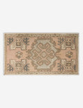 Vintage Turkish Hand-Knotted Wool Mini Rug No. 314, 1'6" x 2'9"