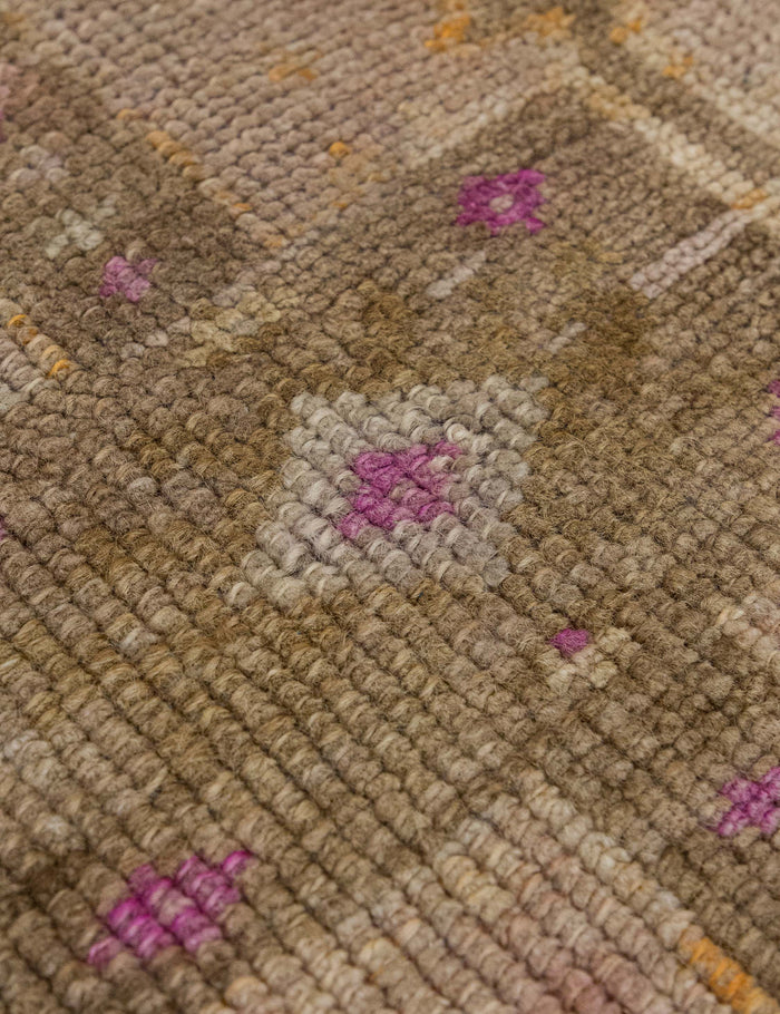 Vintage Turkish Hand-Knotted Wool Mini Rug No. 315, 1'6" x 3'3"