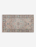 Vintage Turkish Hand-Knotted Wool Mini Rug No. 318, 1'9" x 3'1"