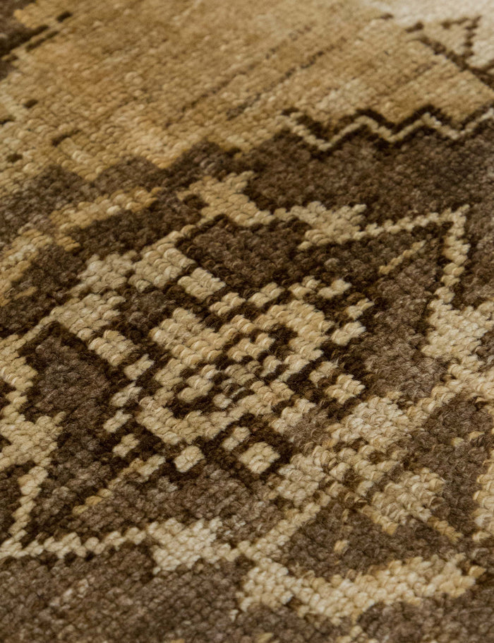 Vintage Turkish Hand-Knotted Wool Mini Rug No. 319, 1'6" x 3'1"