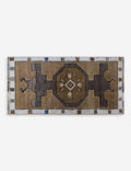 Vintage Turkish Hand-Knotted Wool Mini Rug No. 319, 1'6" x 3'3"