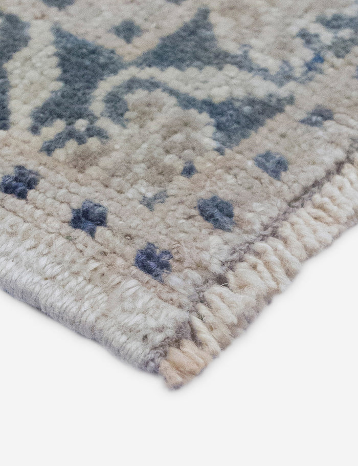 Vintage Turkish Hand-Knotted Wool Mini Rug No. 321, 1'8" x 3'3"