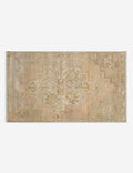 Vintage Turkish Hand-Knotted Wool Mini Rug No. 324, 1'4" x 2'4"